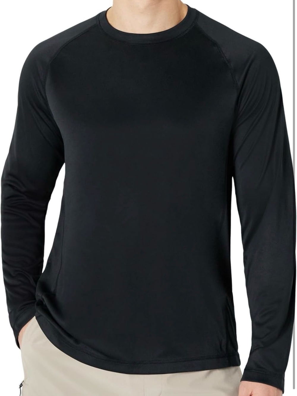 Dri-Equip Black Long Sleeve Rash Guard Shirt Size 4X UV Sun Protection